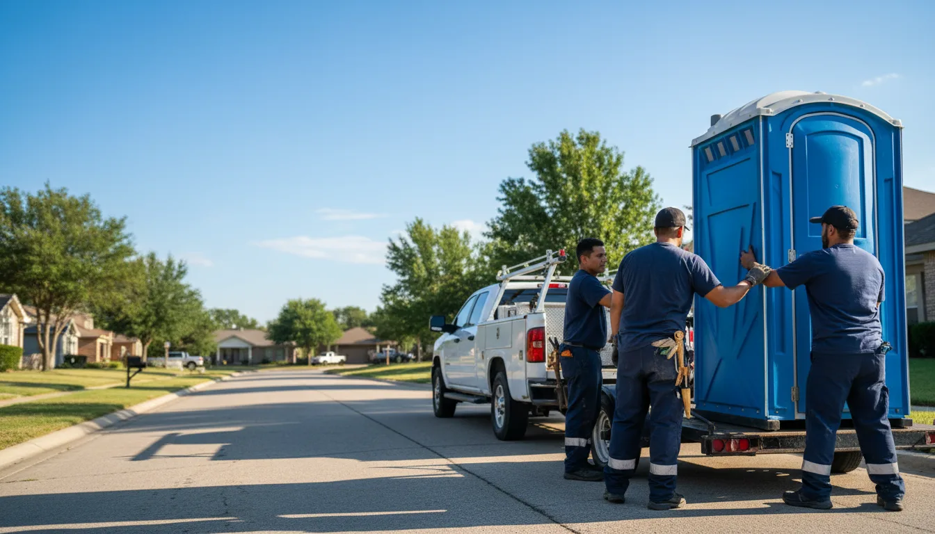 Portable Toilet Rental in Three Rivers, MI near me